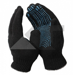 10 класс вязки, 5 нитка Черные Точка ЛидерТекс