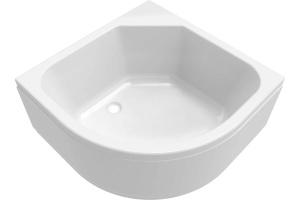 Поддон акриловый 900x900мм Полукруглый глубокий TRITON ПД5 2