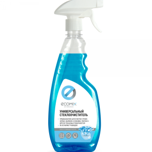 Средство для чистки стекл и зеркал ECOMIX 500мл