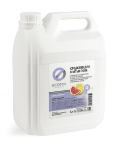 Средство для мытья пола ECOMIX свежие цитрусы