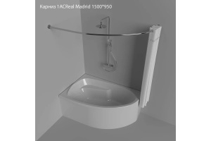 Карниз для ванной комнаты Тритон Мадрид 1500