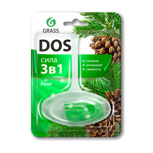 Подвесной блок для унитаза Grass DOS 3в1 Хвоя