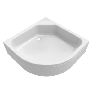 Поддон акриловый 1000x1000мм Полукруглый средний TRITON ПД7 1