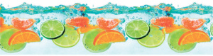 Фартук ПВХ Грейс Цитрусы 3,000х0,600