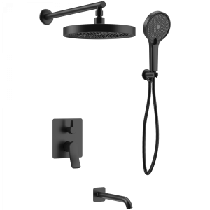 Душевая система HAIBA встраиваемая черный HB80553-7