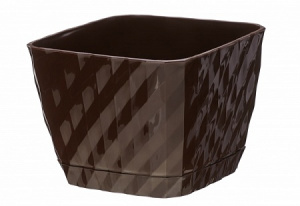 Кашпо Классика 15л Шоколадный