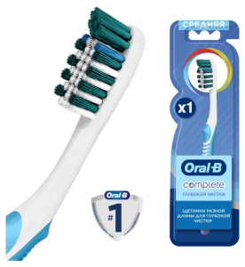 Зубная щетка Oral-B Глубокая чистка 40 Средняя