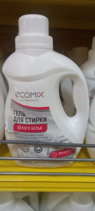 Гель для стирки ECOMIX для Белого белья, 1л