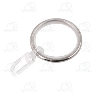 Кольцо бесшумное с крючком АС Март Сатин