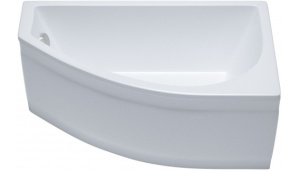 Ванна акриловая ассиметричная 1400x770мм Бэлла левая