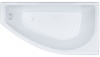 Ванна акриловая ассиметричная 1400x770мм Бэлла левая 1